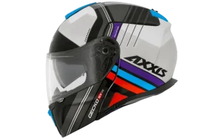 Capacete Axxis Gecko SV Epic B7 Azul - Spinelli Motos Boutique